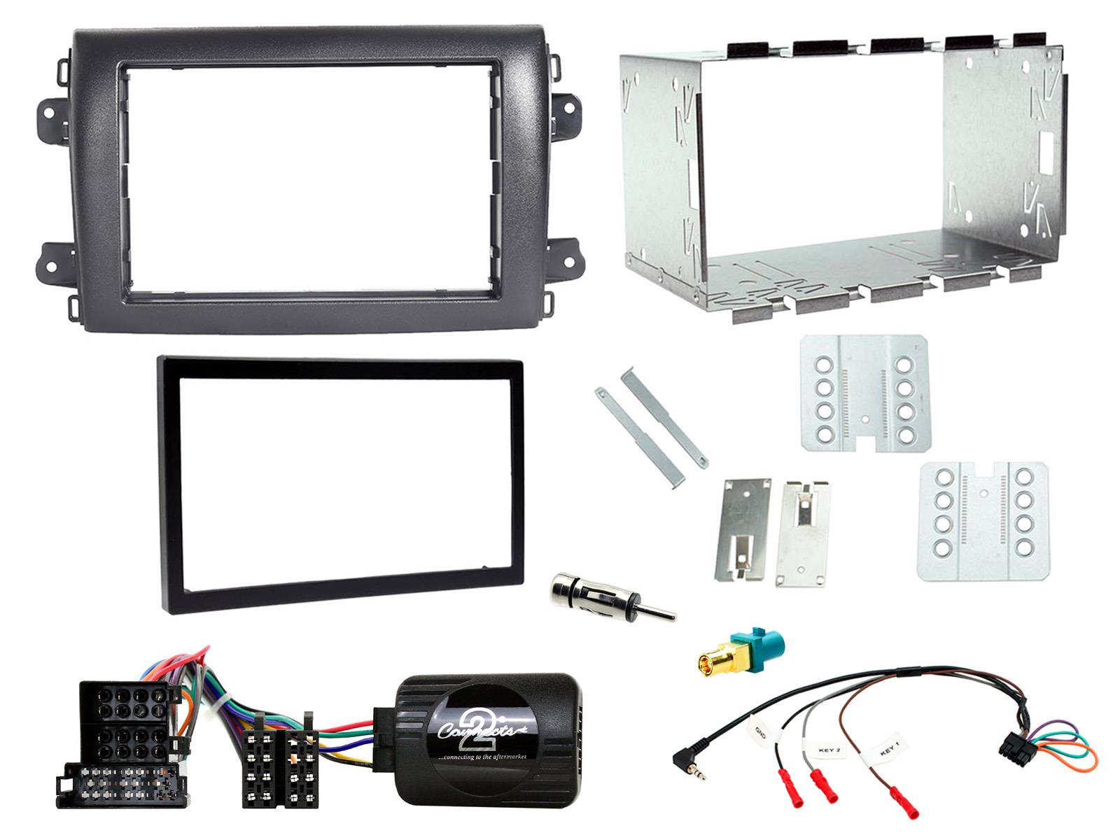 Fiat Ducato 8 2021 onwards Double Din Car Stereo Fascia Fitting Kit CTKFT29