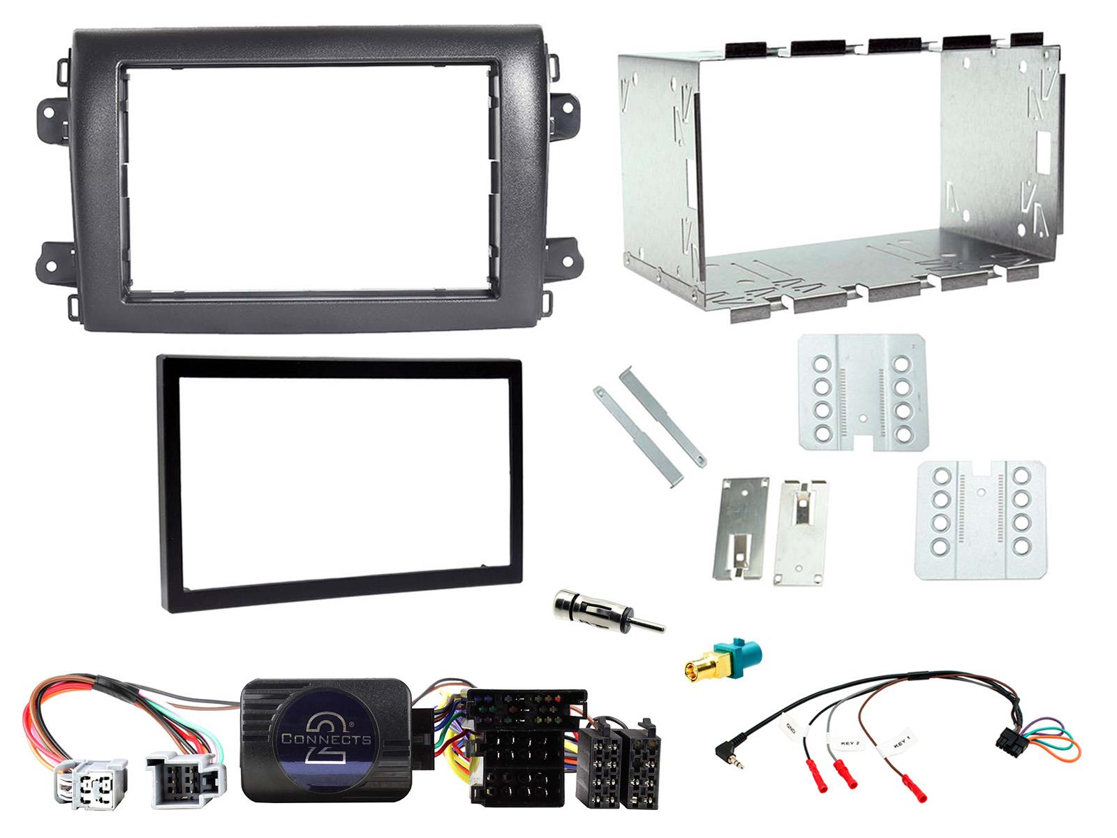 Fiat Ducato 8 Series 2020 onwards Double Din Car Stereo Fascia Fitting Kit CTKFT30