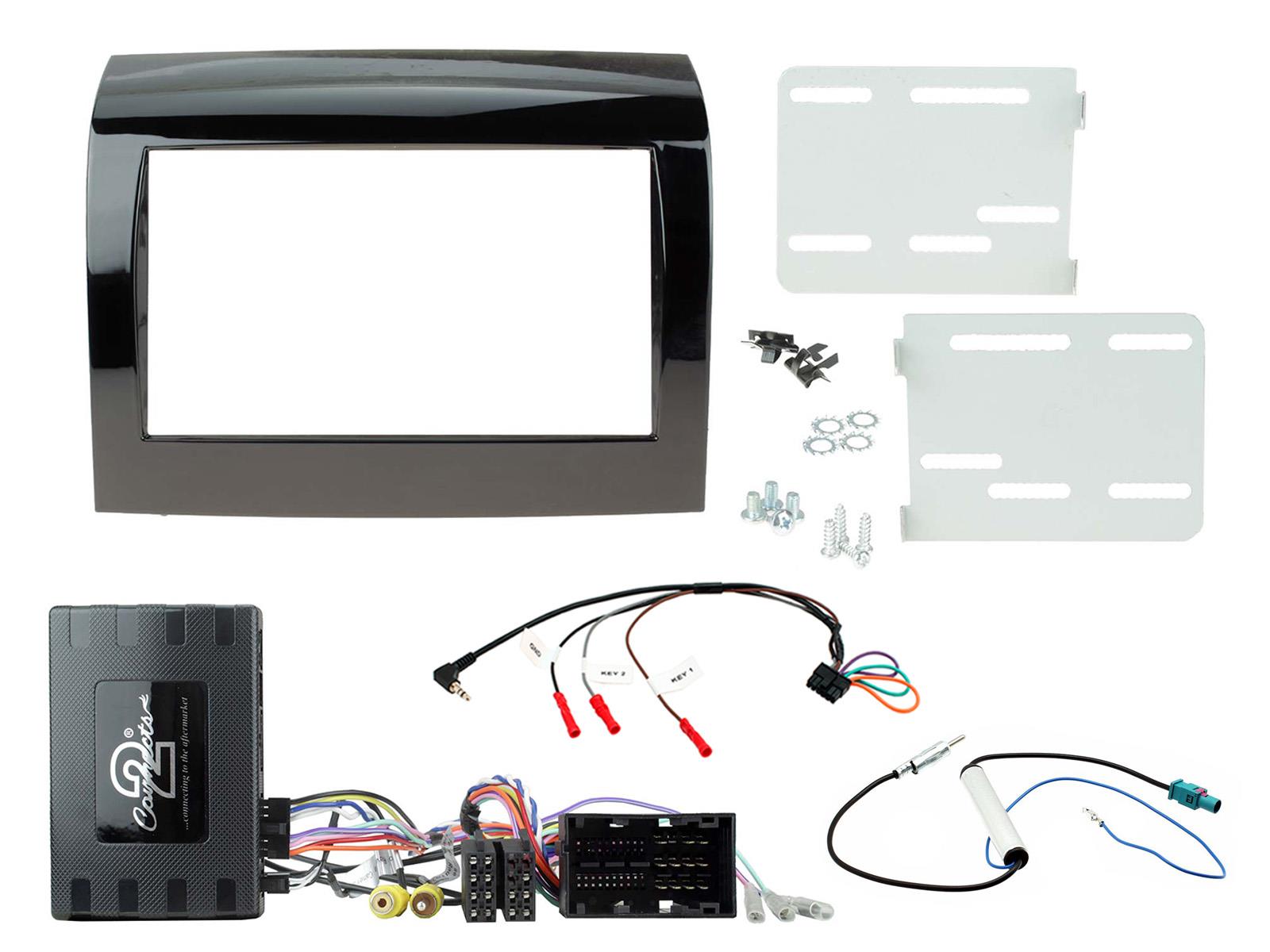 Fiat Ducato, Citroen Jumper, Peugeot Boxer Facelift models 2014-2020 Double Din Car Stereo Fascia Fitting Kit CTKFT32