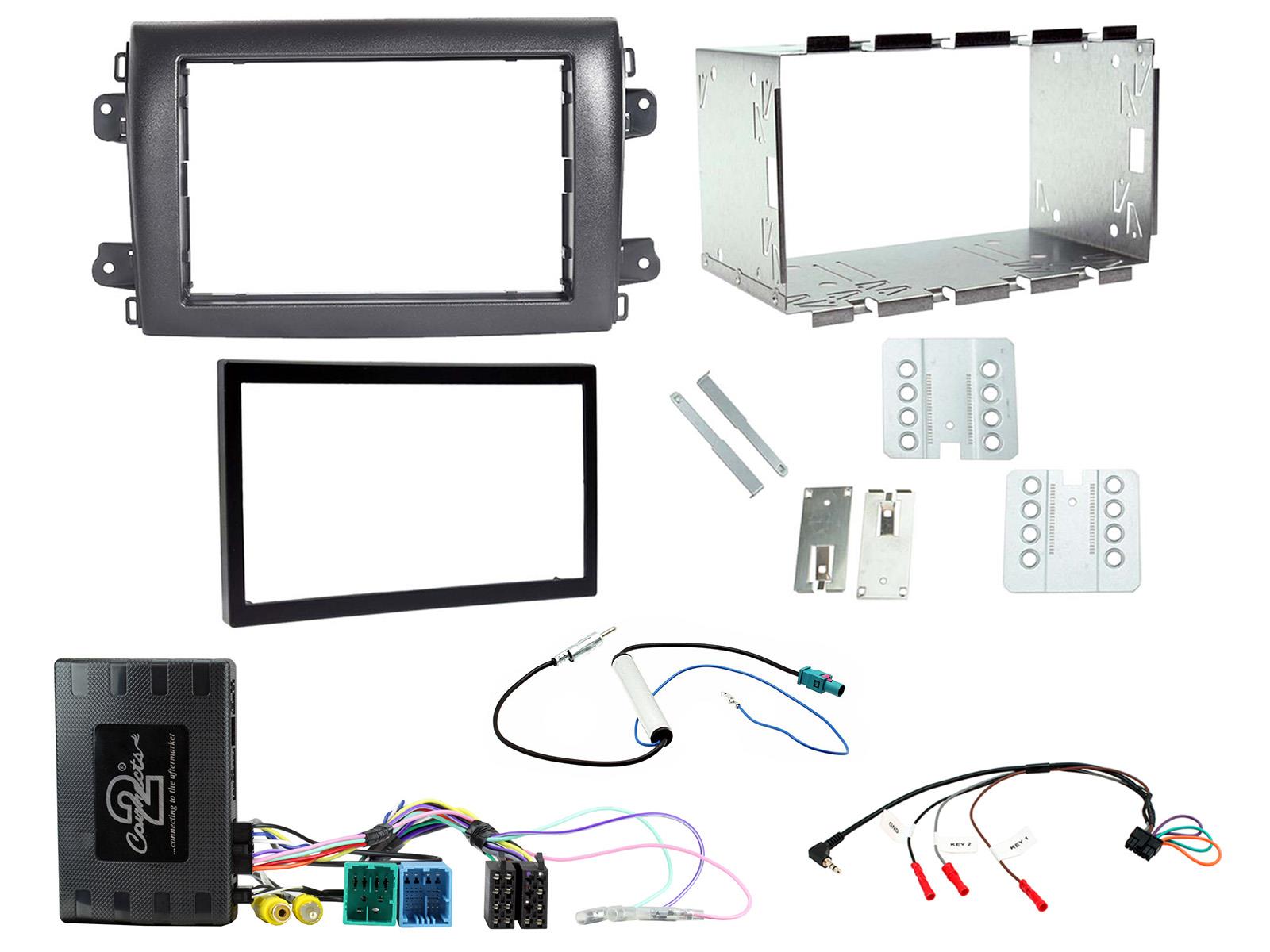 Fiat Ducato 8 Series 2021 onwards Double Din Car Stereo Fascia Fitting Kit CTKFT34