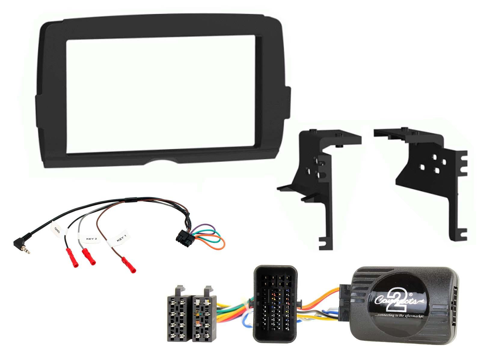 Harley Davidson Street-Glide-FLHX-FLHT 2015 onwards Double-Din Fitting Kit CTKHA02