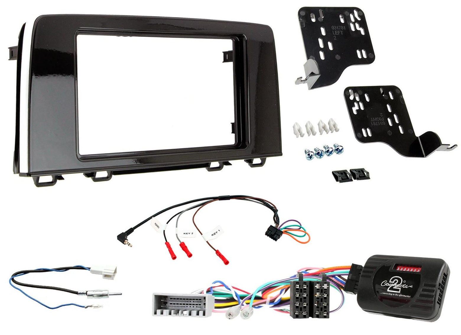 Honda CR-V Base LX model 2017 onward Double Din Installation Kit CTKHD09