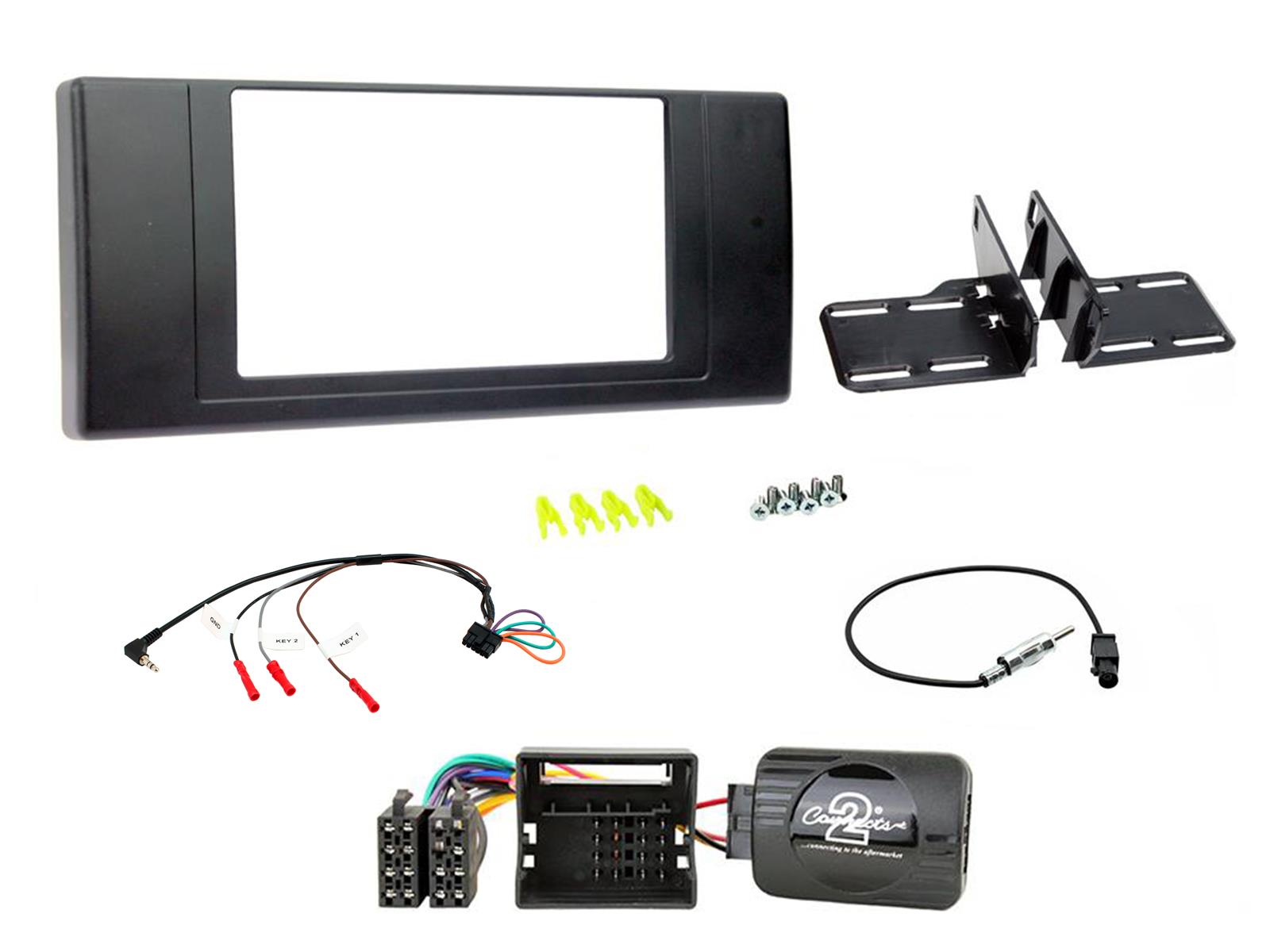 Land Rover Range-Rover (L322) 2002-2005 Double Din Car Stereo Fascia Fitting Kits CTKLR04