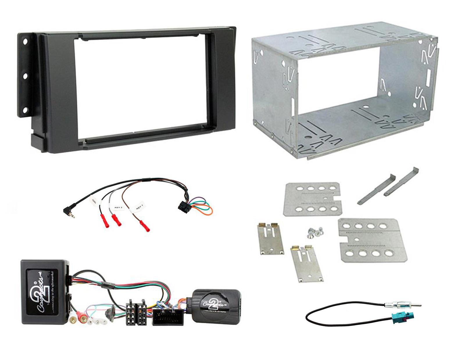 Land Rover Range Rover Sport Double Din Stereo Fascia Fitting Kit CTKLR06