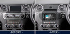 Land Rover Discovery (2009-2011) Double Din Car Stereo Fascia Fitting Kits CTKLR10