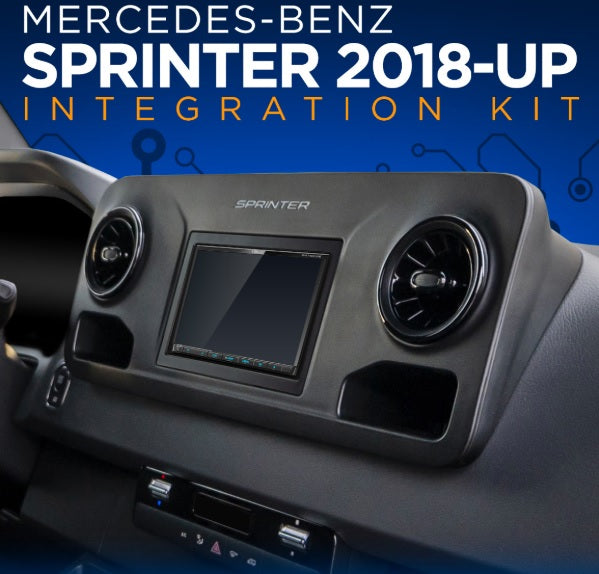 Mercedes Sprinter 2018 onwards Double Din Complete Fitting Kit CTKMB25