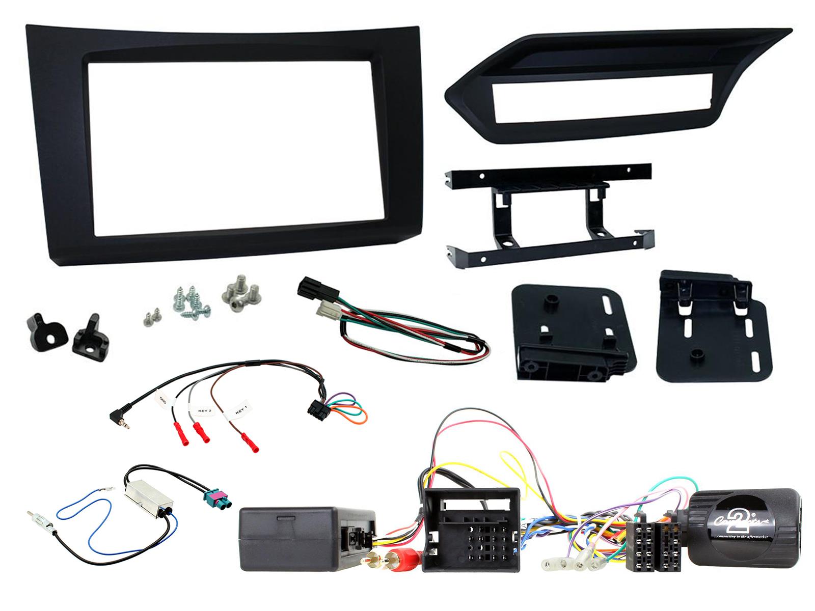 Mercedes E-Class 2009-2012 Double Din Complete Fitting Kit CTKMB28