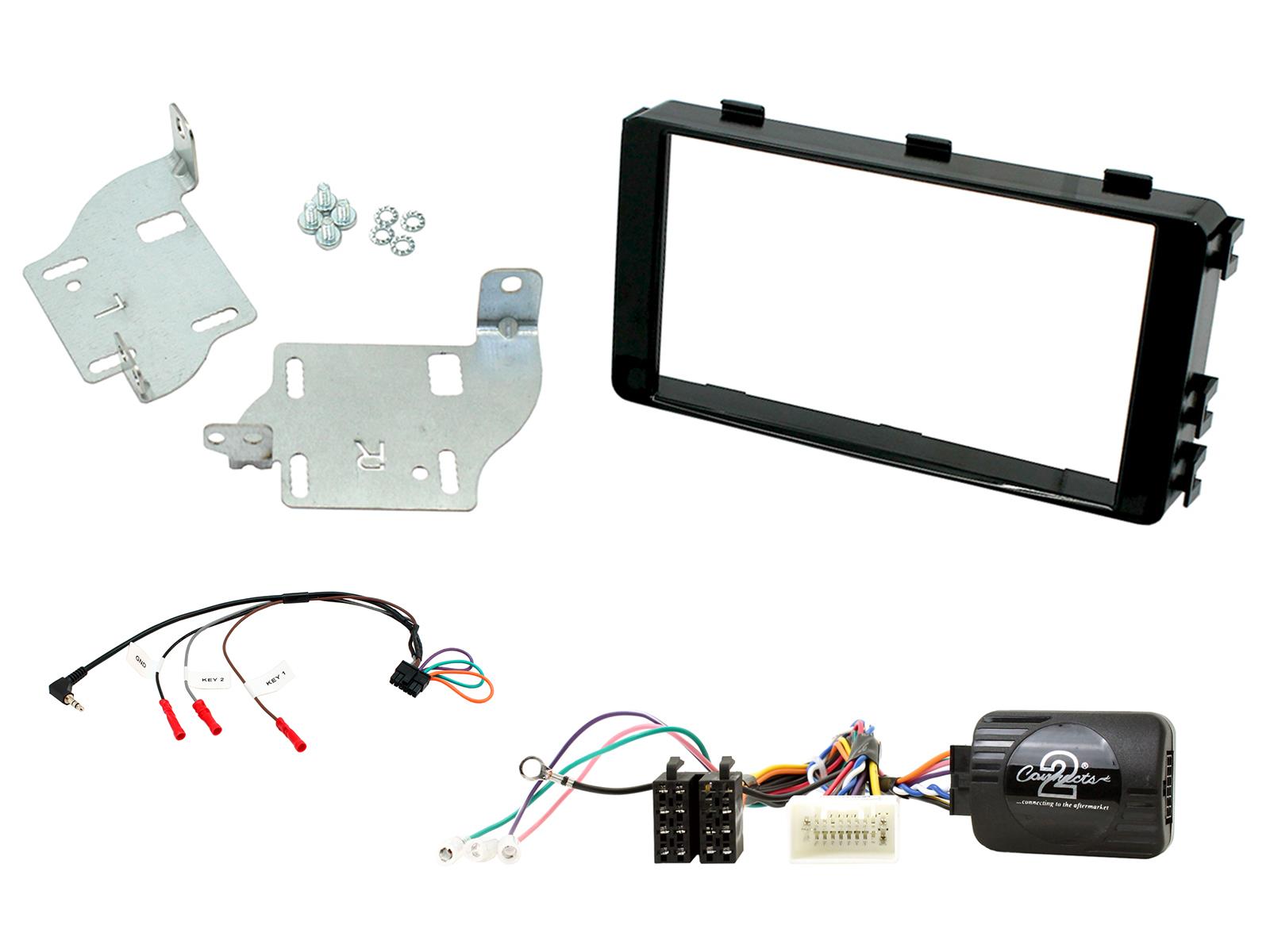 Fiat	Fullback 2018 Onwards Double Din Fascia Fitting Kit CTKMT09