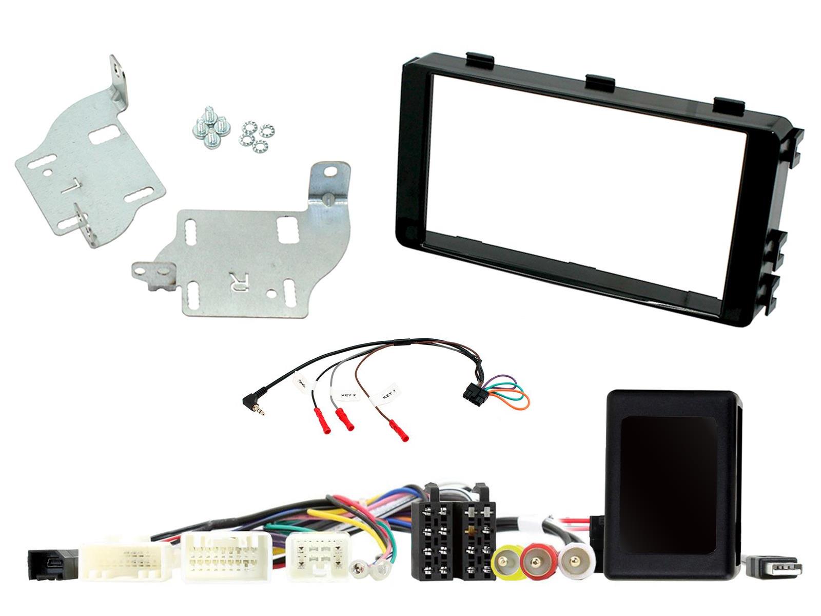 Mitsubishi Outlander 2014-2018 Double Din Fascia Adaptor CTKMT14