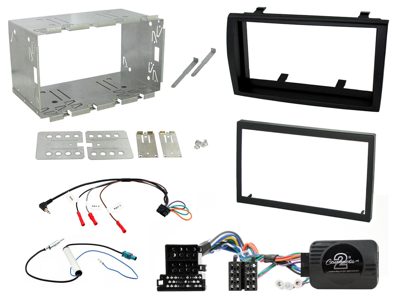 Peugeot Boxer X230 2008-2011 Complete Double Din Fitting Kit ICTKPE08