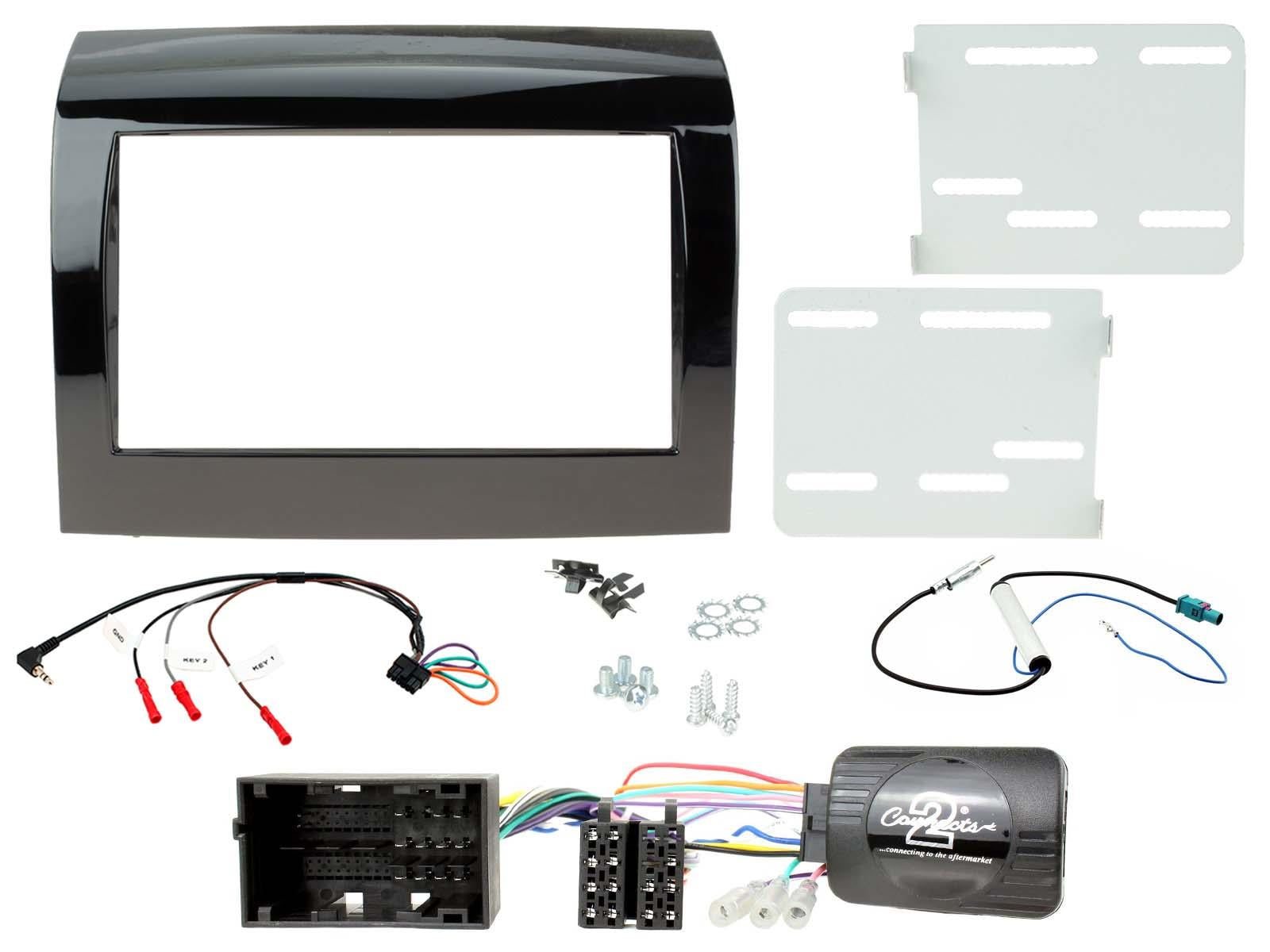 Peugeot Boxer 250 2014 onwards Complete Double Din Fitting Kit CTKPE09