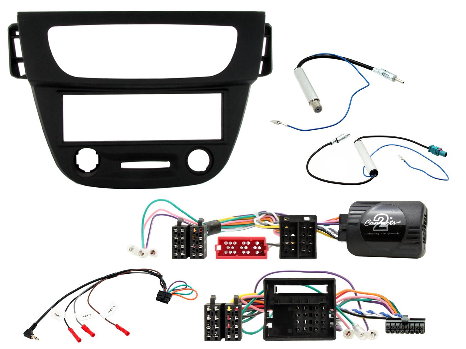 Renault Megane 2009-2016 Single Din Facia Kit CTKRT16