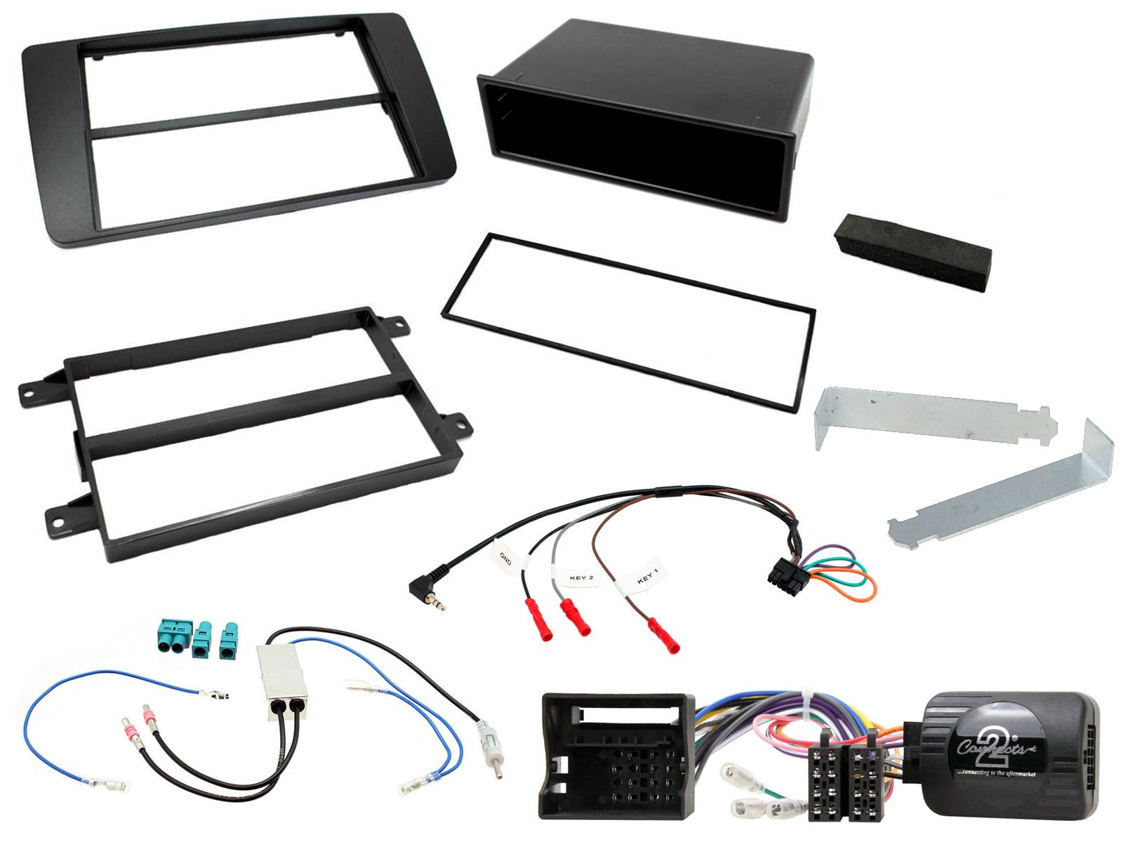 Skoda Laura, Octavia Complete Single Din Facia Kit CTKSK09