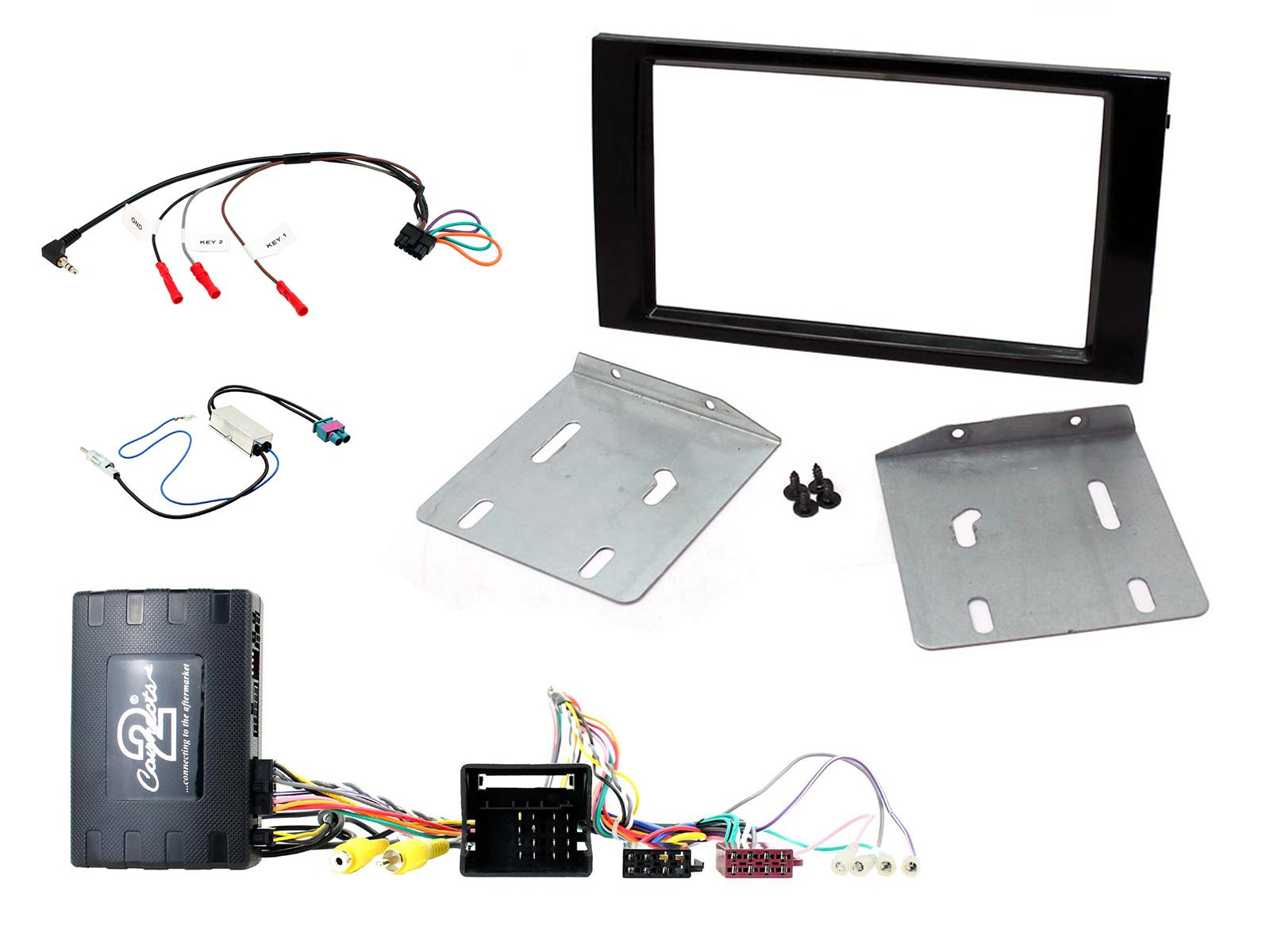 Seat Ibiza, Leon Double Din Fitting Kit Fascia, Steering Control CTKST12
