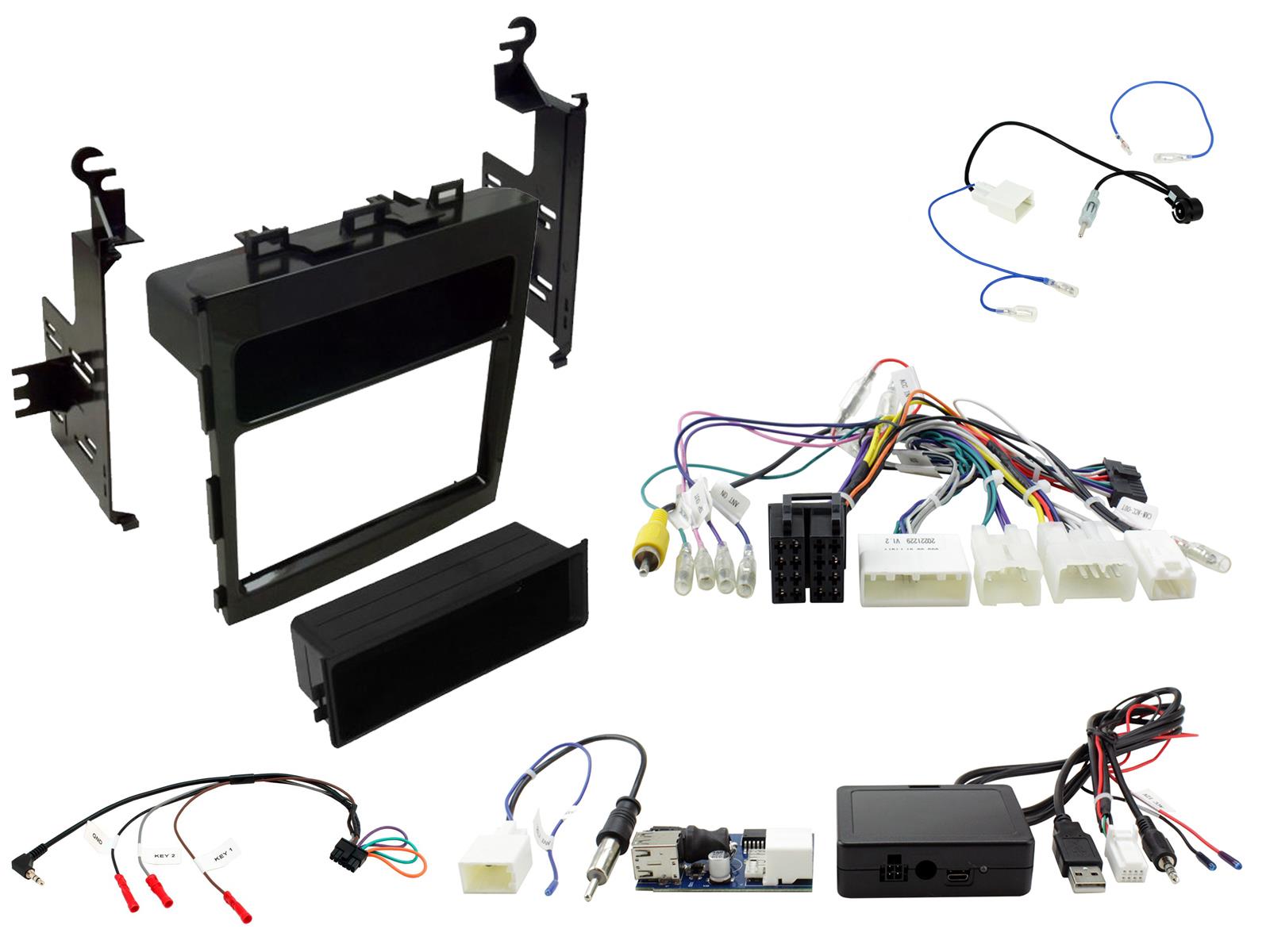 Subaru Impreza, XV-Crosstrek 2017-2021 Double Din Facia Kit CTKSU04