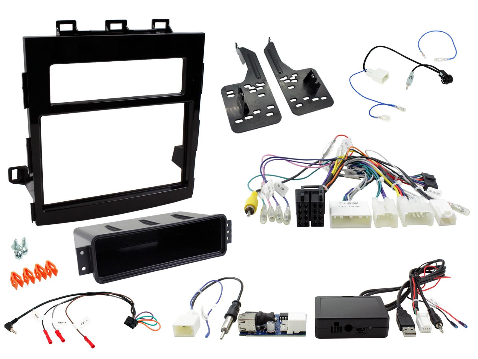 Subaru Impreza, XV-Crosstrek 2017-2021 Double Din Facia Kit CTKSU05