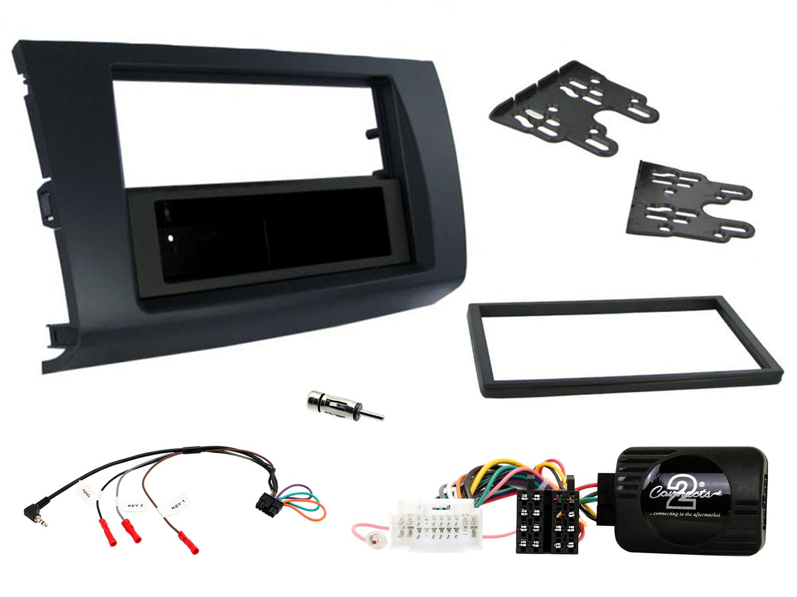 Suzuki Swift 2005-2010 Single/Double Din Car Stereo Fascia Fitting Kit CTKSZ07