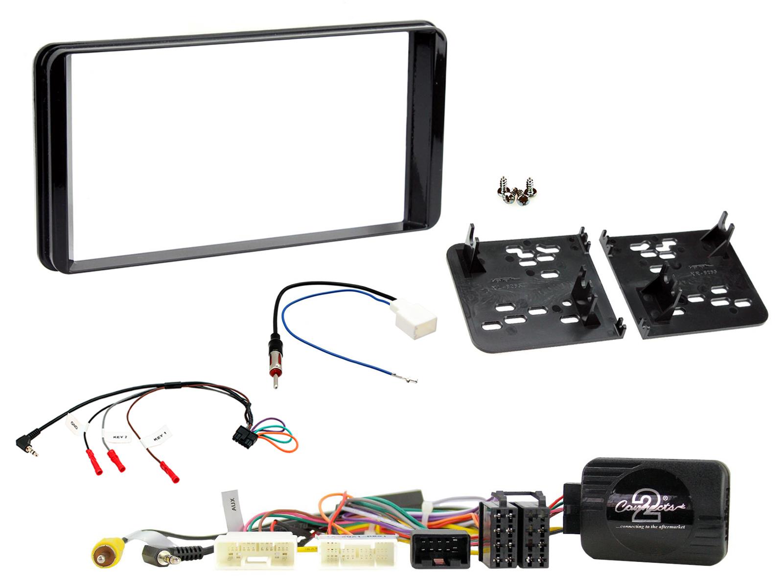 Toyota C-HR 2017 onwards Complete Double Din Facia Kit CTKTY26