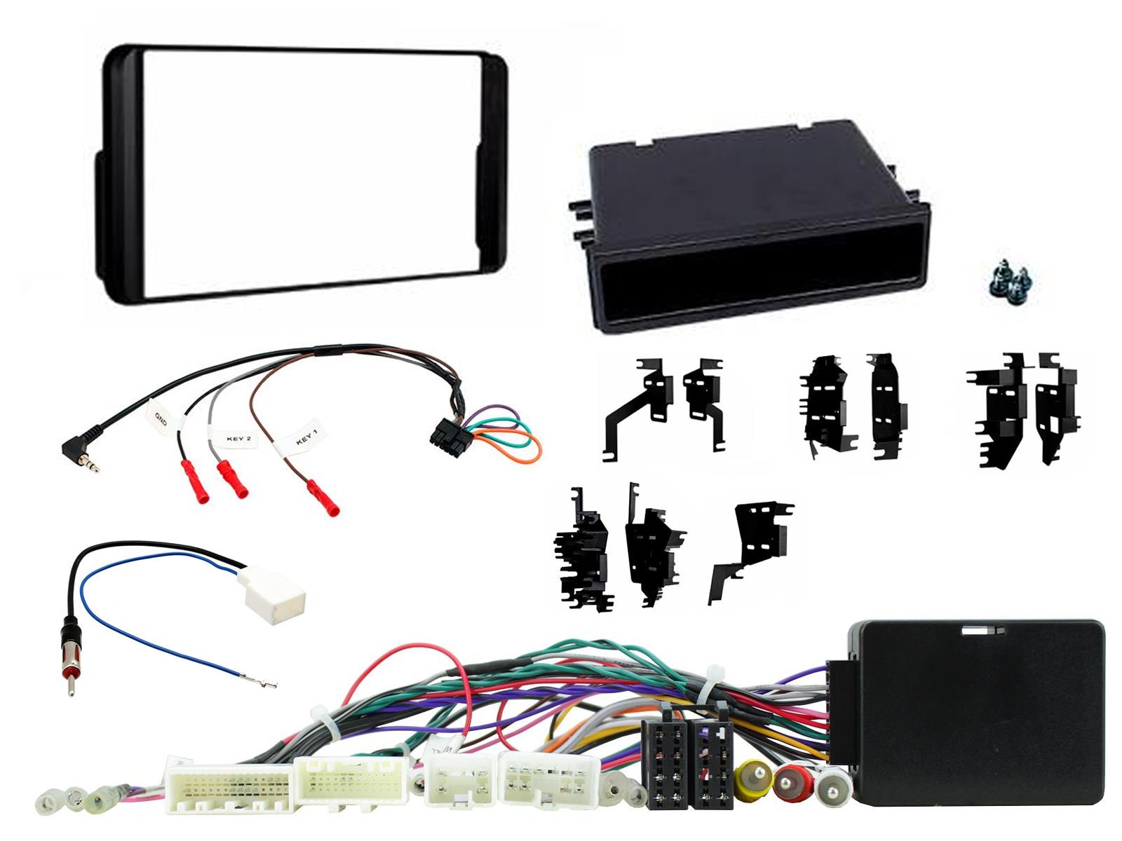 Toyota Highlander 2018-2019 Complete Double Din Facia Kit CTKTY29