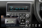 Volvo S80 V70 XC70 Single Din Parking Sensor Stereo Fascia Fitting Kit CTKVL10
