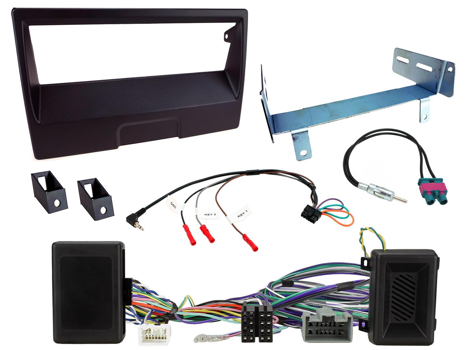 Volvo C30 C70 S40 V50 Single Din Parking Sensor Stereo Fascia Fitting Kit CTKVL11