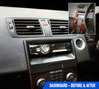 Volvo C30 C70 S40 V50 Single Din Parking Sensor Stereo Fascia Fitting Kit CTKVL11