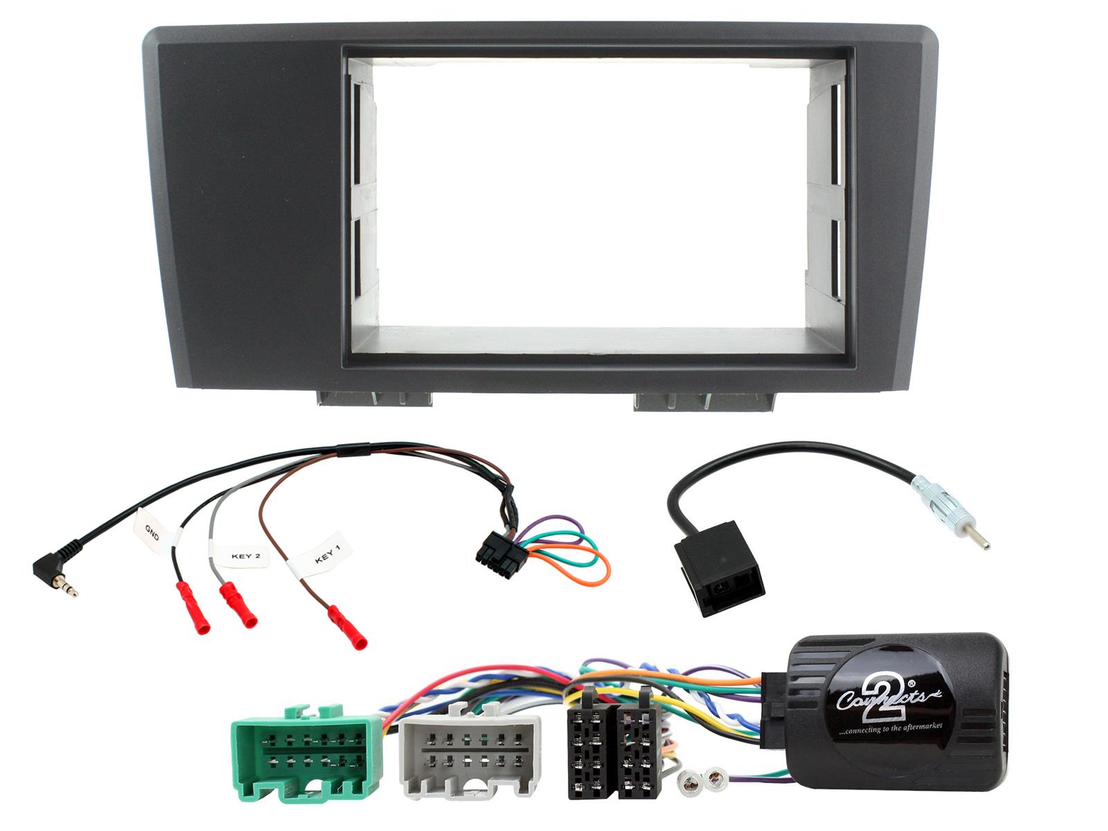 Volvo S60 V70 Double Din Stereo Fascia Fitting Kit CTKVL12