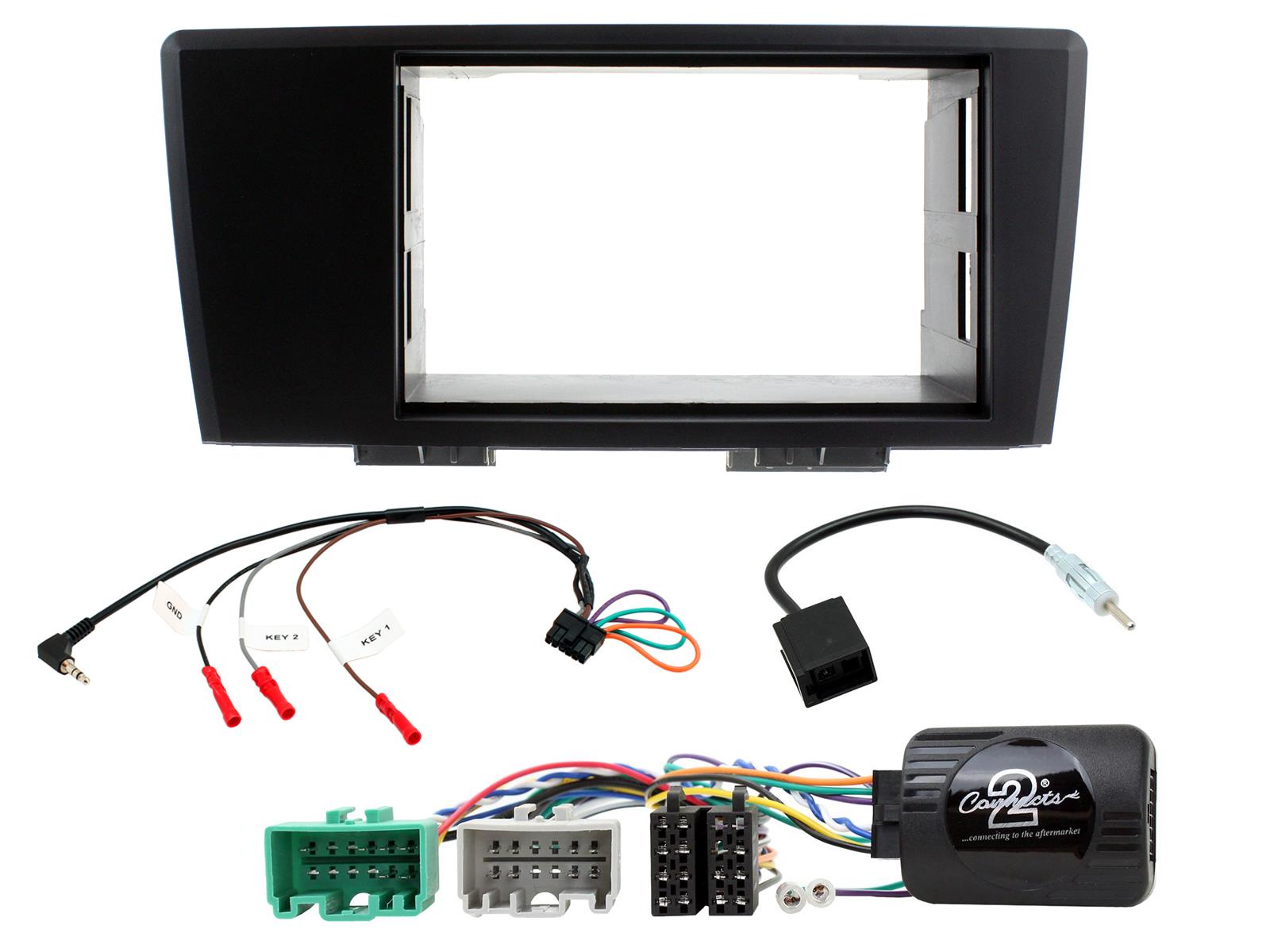 Volvo S60 V70 Double Din Stereo Grey Fascia Fitting Kit CTKVL13