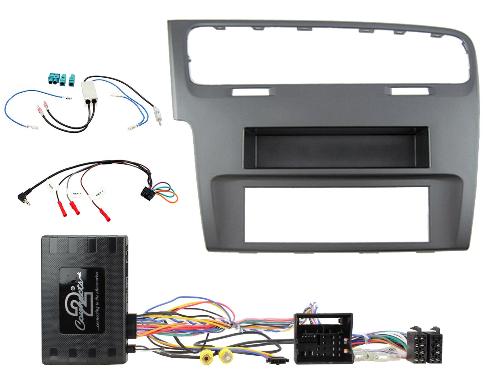 VW Golf MK7 2013 onwards Complete Single Din Facia Kit CTKVW49L