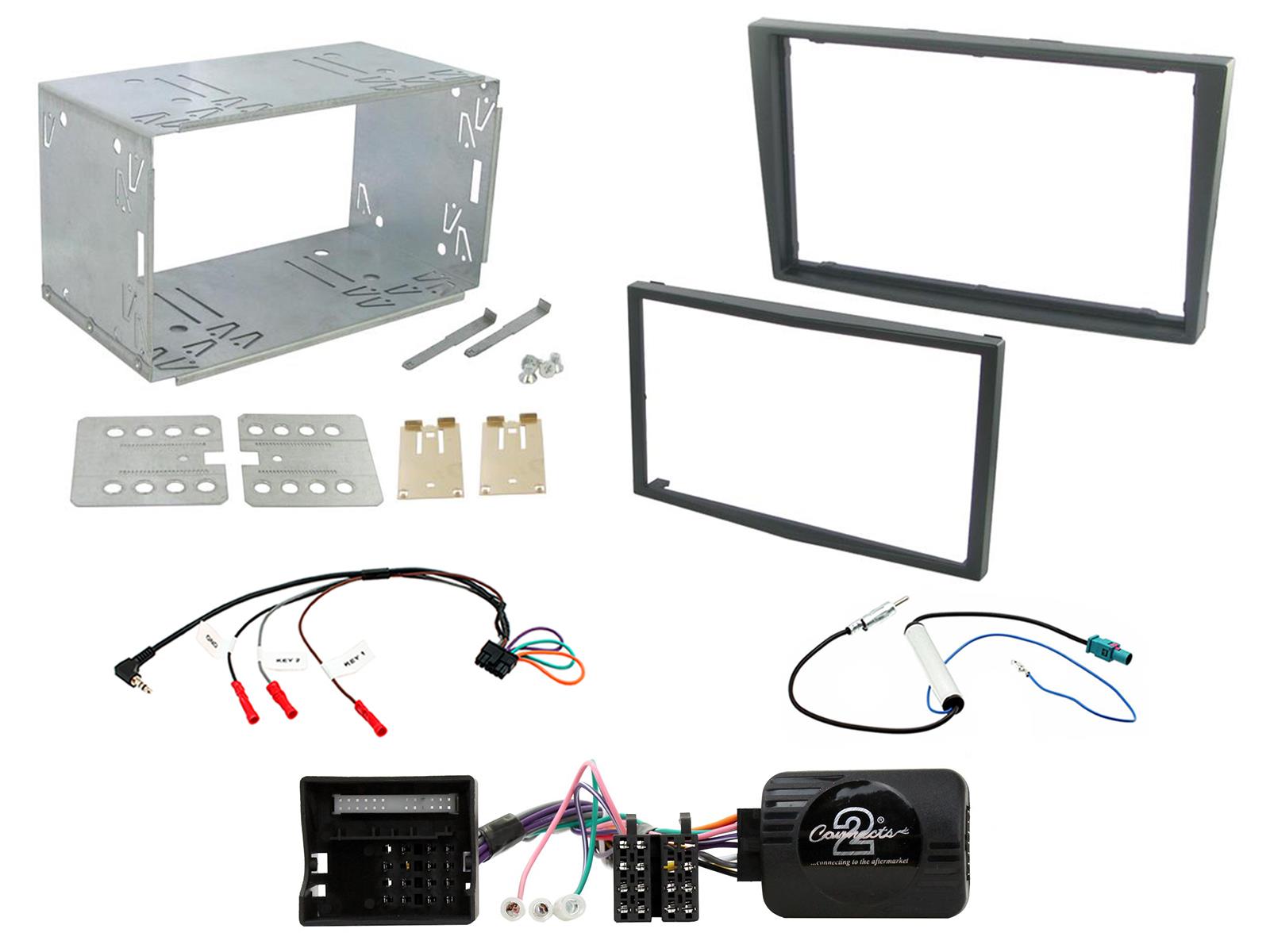 Vauxhall Corsa, Meriva, Signum, Tigra, Vectra Double Din Facia Kit CTKVX46