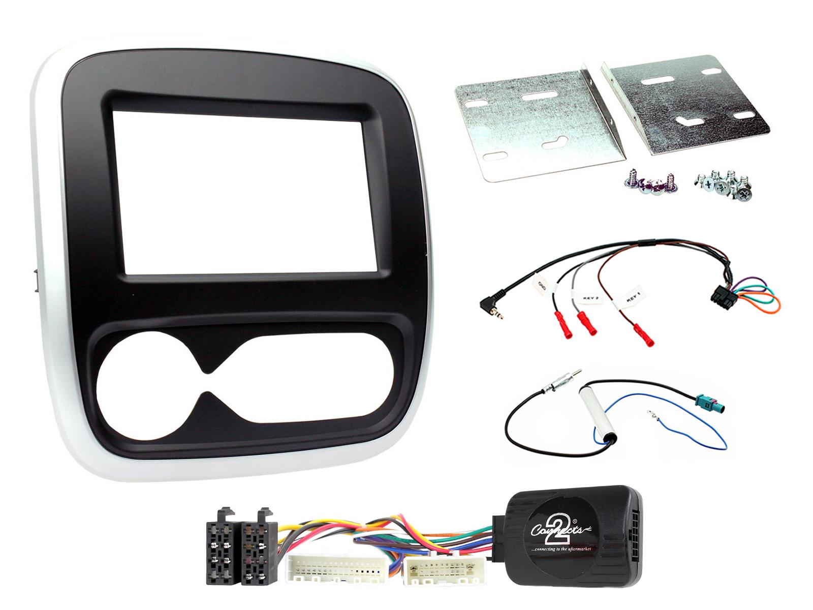 Vauxhall Vivaro 2014 onwards Double Din Facia Kit CTKVX51