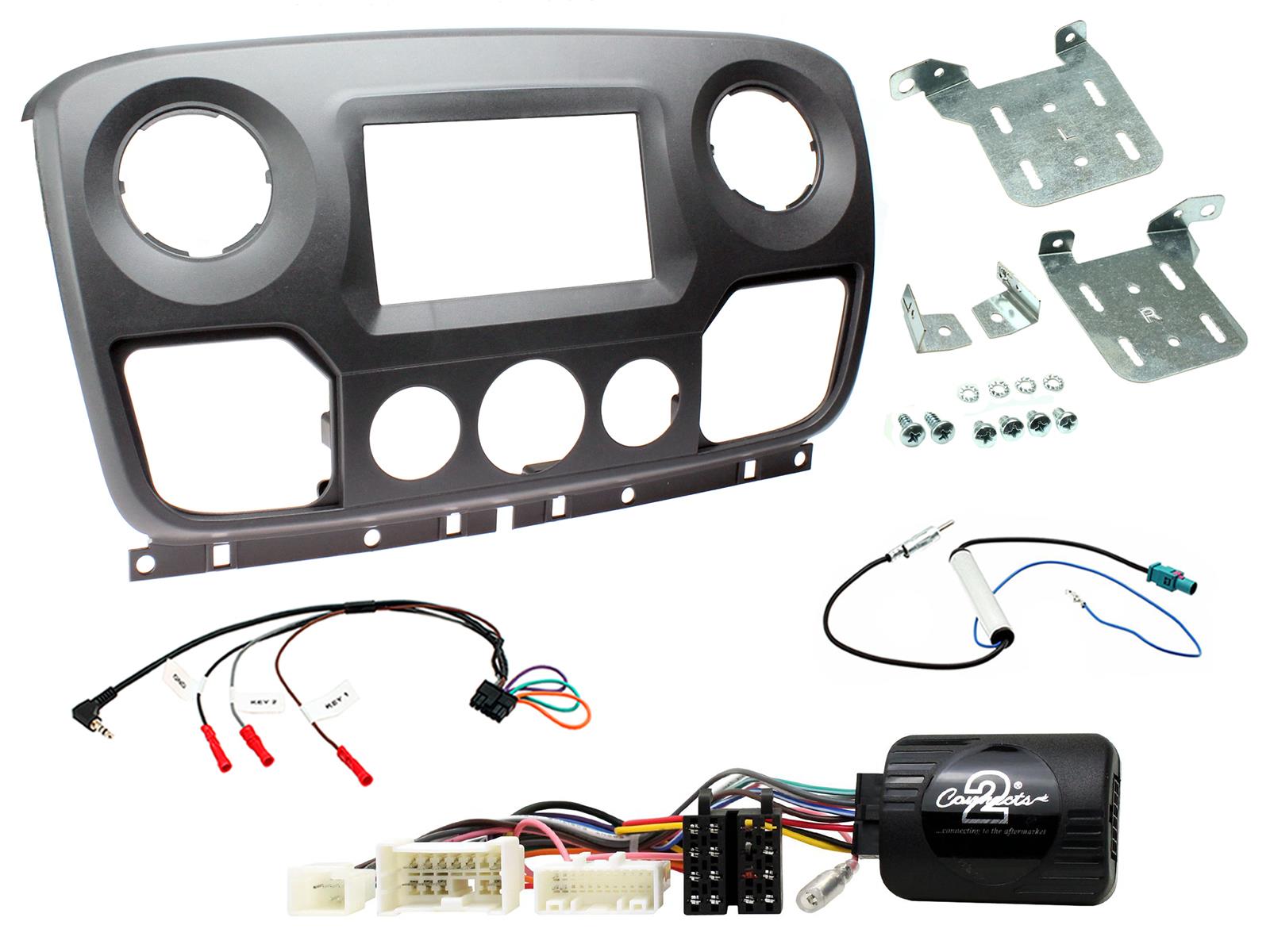 Vauxhall Movano B. (X62) 2013 onwards Double Din Facia Kit CTKVX52