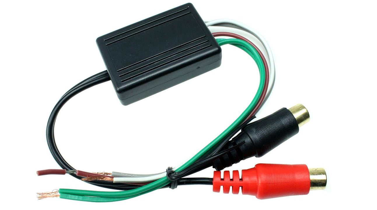 Uninversal CTLOC10 High to Low Rear Car Speaker to RCA Line Converter for Car Amps