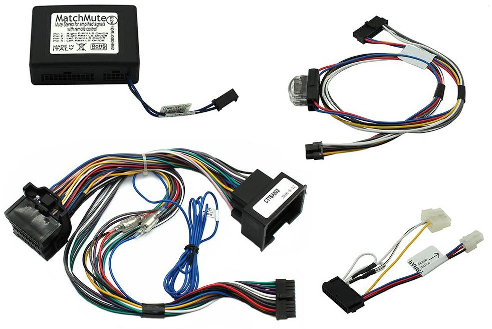 Saab 9-5 2010 onwards Amplified System Parrot Bluetooth SOT T Harness Adaptor Lead CTTSA003