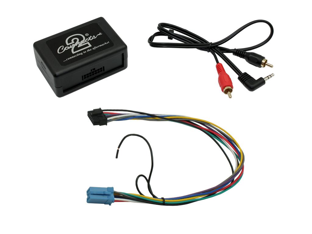 Seat Altea, Cordoba, Ibiza, Leon, Toledo with Grundig AUX Adapter for Original Headunit CTVSTX002