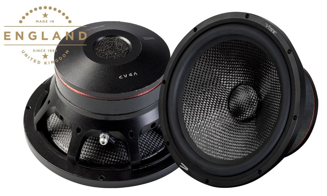 Vibe CVEN6.5SQW-V9 CVEN SQ Midwoofer Carbon Fibre Cone 150WRMS