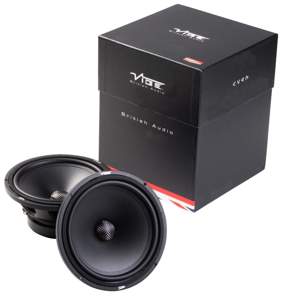 Vibe CVEN6SW-V5 CVEN SQ Midwoofer Carbon Fibre Cone 150WRMS Pair