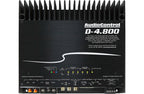 AudioControl D-4.800 D Series 800W RMS 4-channel Amplifier with Digital Signal Processing