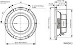 Pioneer TS-D10LS4 10"  25cm Dual 4 Ohm Shallow Mount Subwoofer 1300W