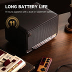 EDIFIER D32 Hi-Res Audio 60W Tabletop Wireless Speaker - Black/Walnut