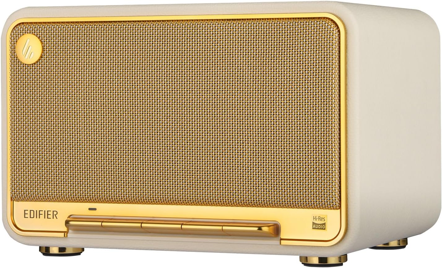 EDIFIER D32 Hi-Res Audio 60W Tabletop Wireless Speaker - White
