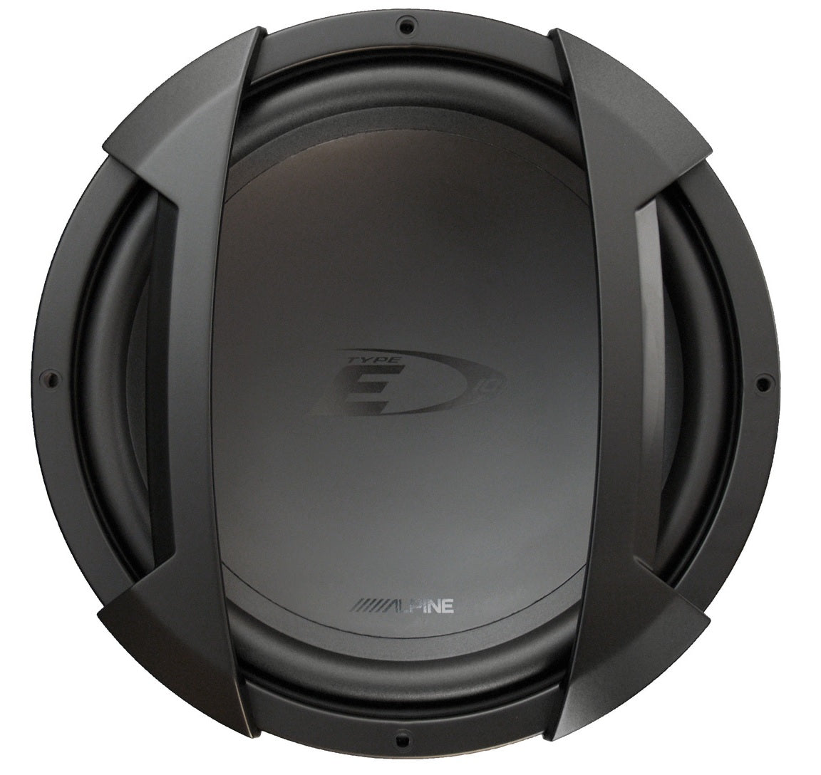 Alpine SWE-1044E Free Air 500W 10" single 4Ω voice coil subwoofer