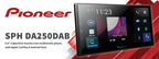 Pioneer SPH-DA250DAB 6.8" Touch Screen DAB Bluetooth CarPlay Android Auto DAB Aerail