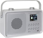 Tangent DAB2go+ Bluetooth/DAB+/FM Rechargeable Portable Radio - White High Gloss