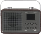 Tangent DAB2go+ Bluetooth/DAB+/FM Rechargeable Portable Radio - Walnut