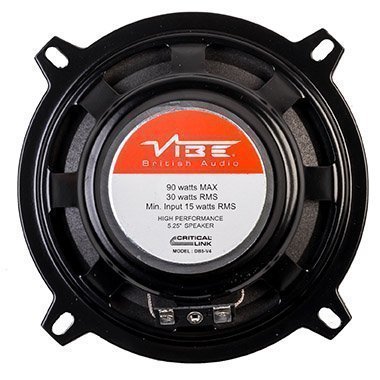 Vibe Critical Link DB5-V4 5.25" 13cm Car Van Stereo Door Dash Shelf Replacement Single Speaker
