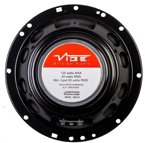 Vibe Critical Link DB6-V4 6.5" 16.5cm Car Van Stereo Door Dash Shelf Replacement Single Speaker