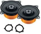 BMW 3, 5 Series X1 X3 X5 Hertz DCX 100.3 4" 10cm 2-Way Front/Rear Door Speakers Fitting Kit