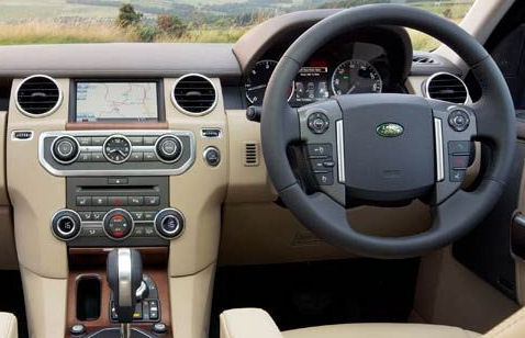 Land Rover with Factory Video in Motion Interface VIM-LR1