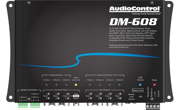 AudioControl DM-608 Premium 6 Input 8 Output DSP Matrix Processor